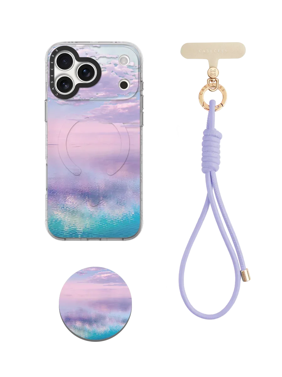 Lavender Mirage Wrist Carry Set 3-Piece iPhone 15 Pro Lavender Mirage Wrist Carry Set 3-Piece iPhone 15 Pro