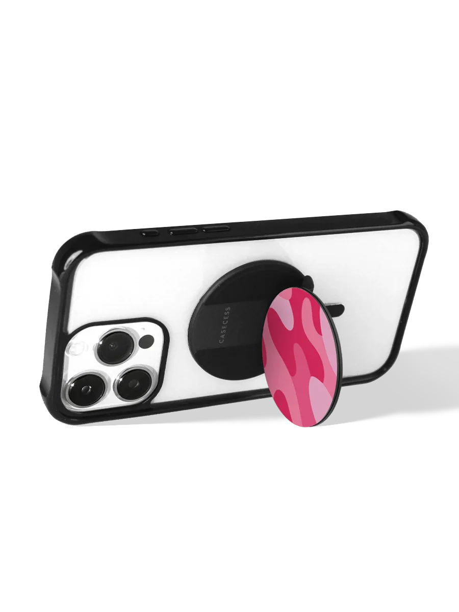 Pink Camo Custom Mirror Grip Stand