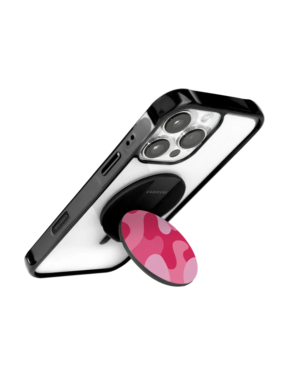 Pink Camo Custom Mirror Grip Stand