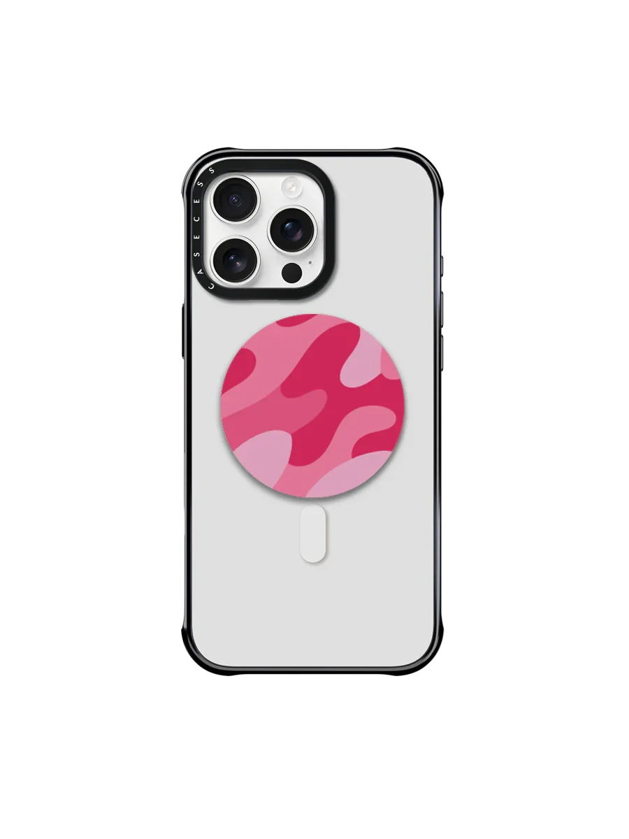 Pink Camo Custom Mirror Grip Stand