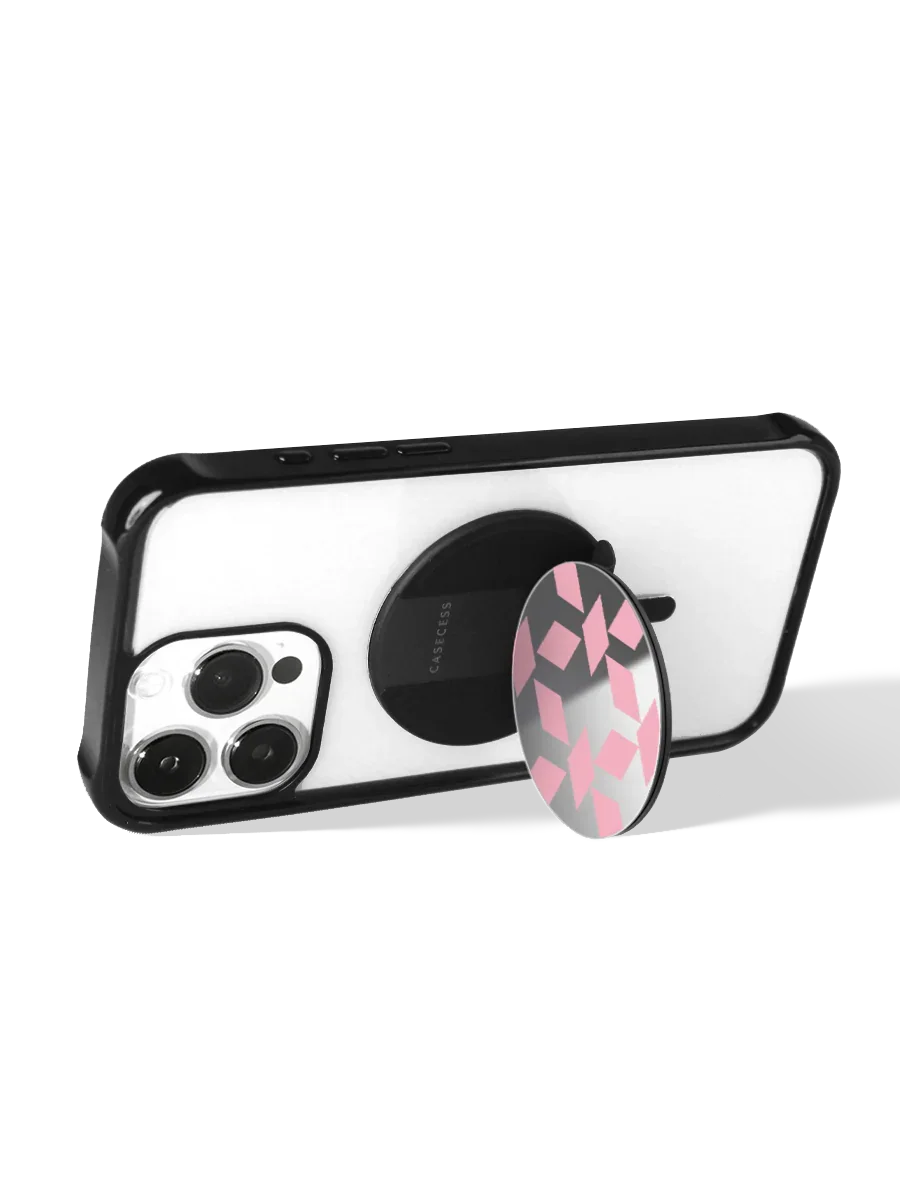 Pink Prism Custom Mirror Grip Stand