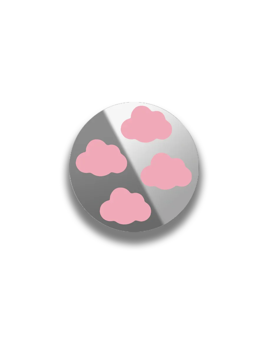 Cotton Cloud Custom Mirror Grip Stand