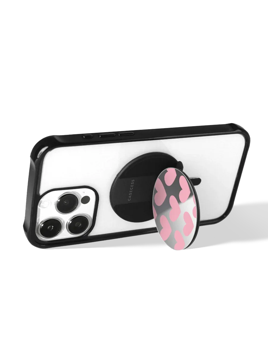 Heart Beam Custom Mirror Grip Stand