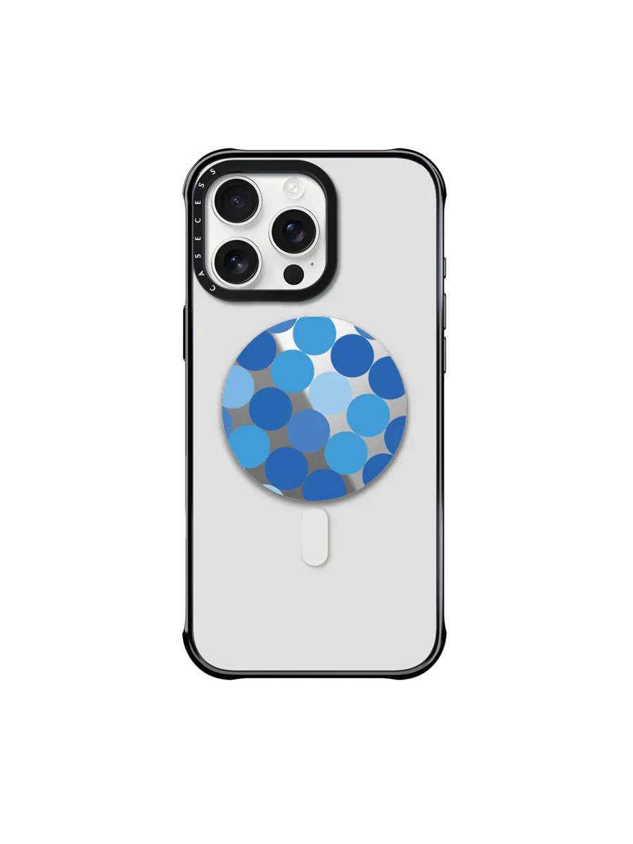 Blue Bounce Custom Mirror Grip Stand