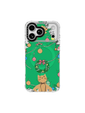 Merry Meowmas iridescent iPhone Case – MagSafe Compatible