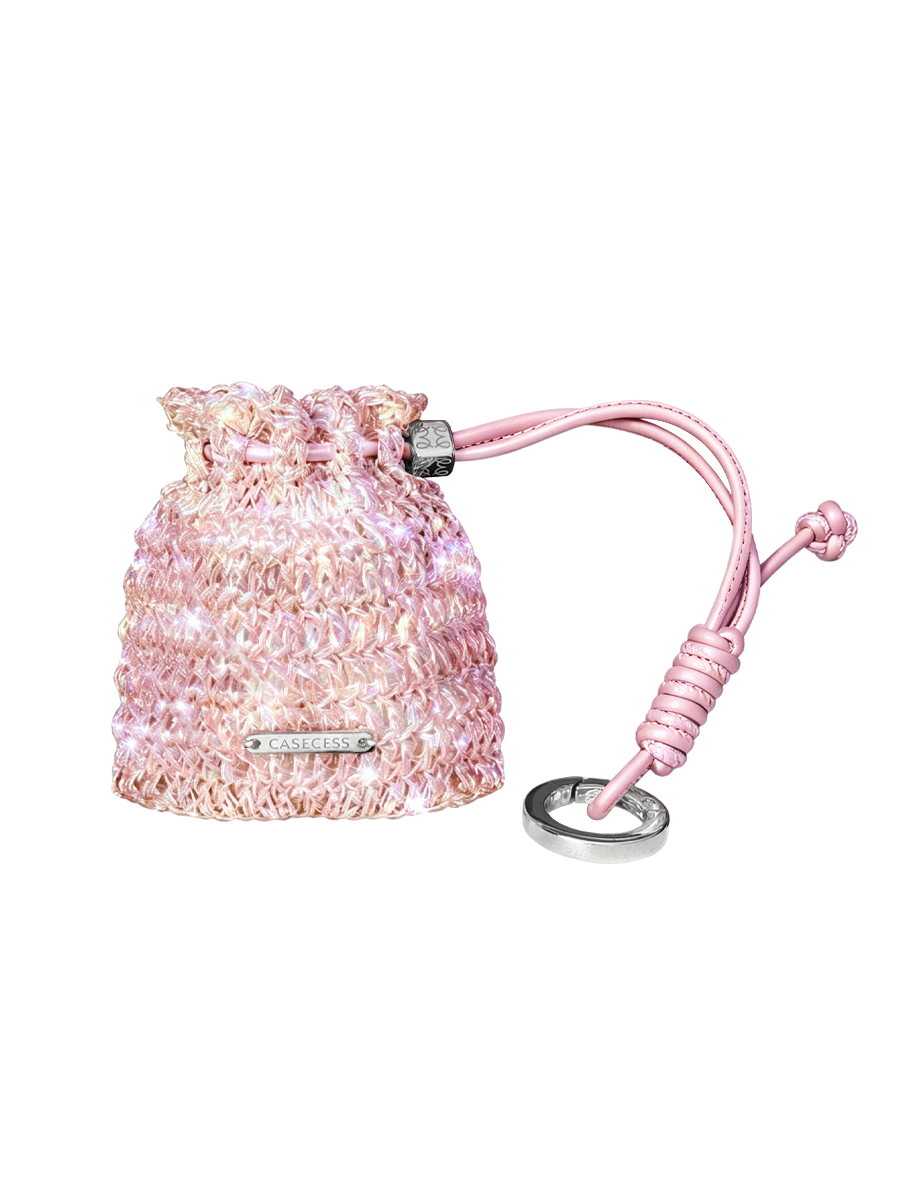 LumiCelestial Mini Pouch – Rose Aurora