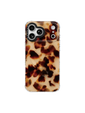 Soft Amber Tortoiseshell iPhone Case – MagSafe Compatible