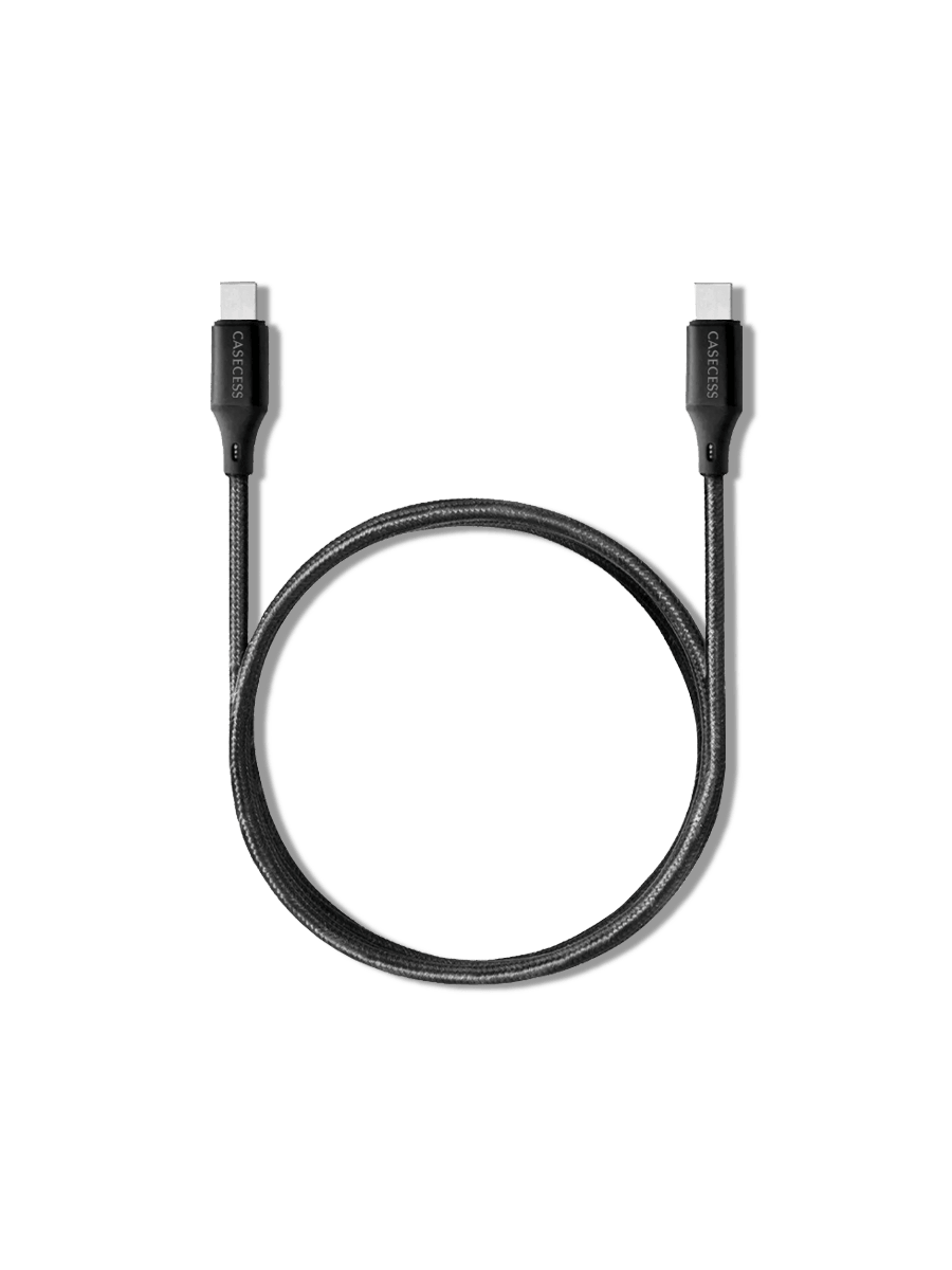 USB-C to USB-C Cable - Black
