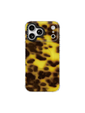 Golden Amber Tortoiseshell iPhone Case – MagSafe Compatible