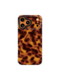 Molten Amber Tortoiseshell iPhone Case – MagSafe Compatible