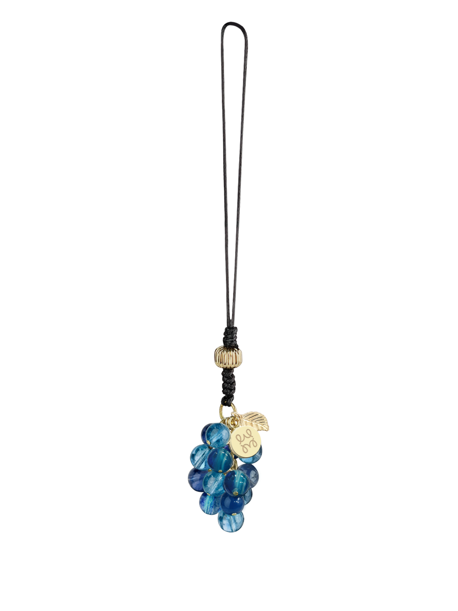 Crystal Vine Charm – Aqua Blue