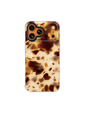 Raw Amber Tortoiseshell iPhone Case – MagSafe Compatible