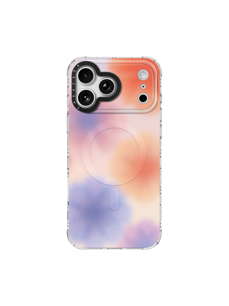 Petal Mist Impression Iridescent Mirror iPhone case – MagSafe Compatible