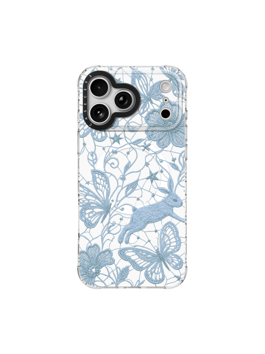 Moonhare Garden – Bluebell Mist Iridescent Mirror Case