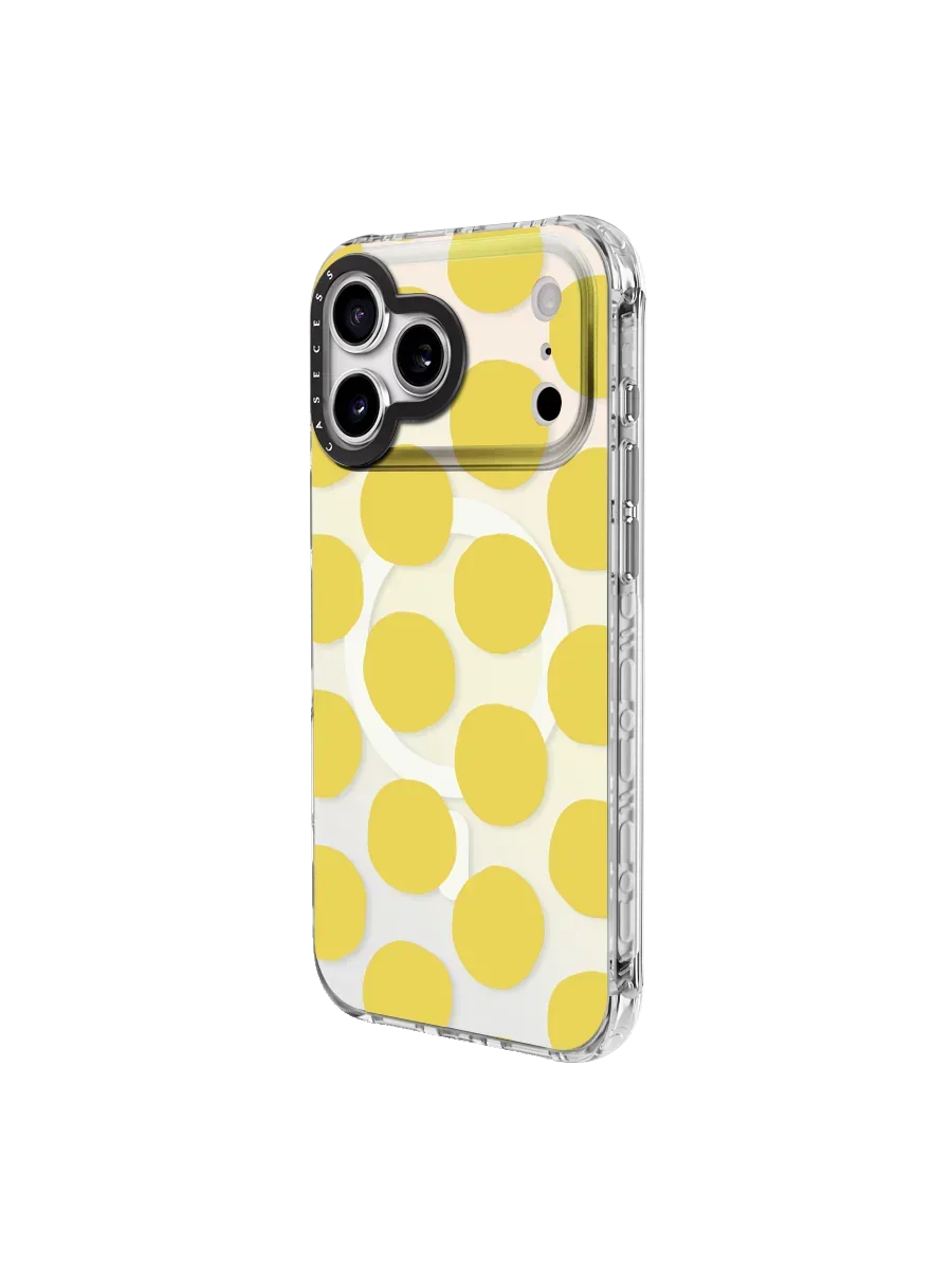 Pebblefield Bloom – Sun iridescent iPhone case- MagSafe Compatible