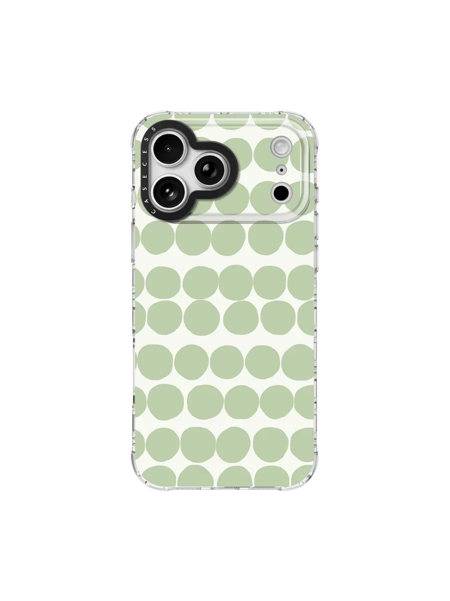 Pebblefield Seeds – Moss Print iPhone Case – MagSafe Compatible