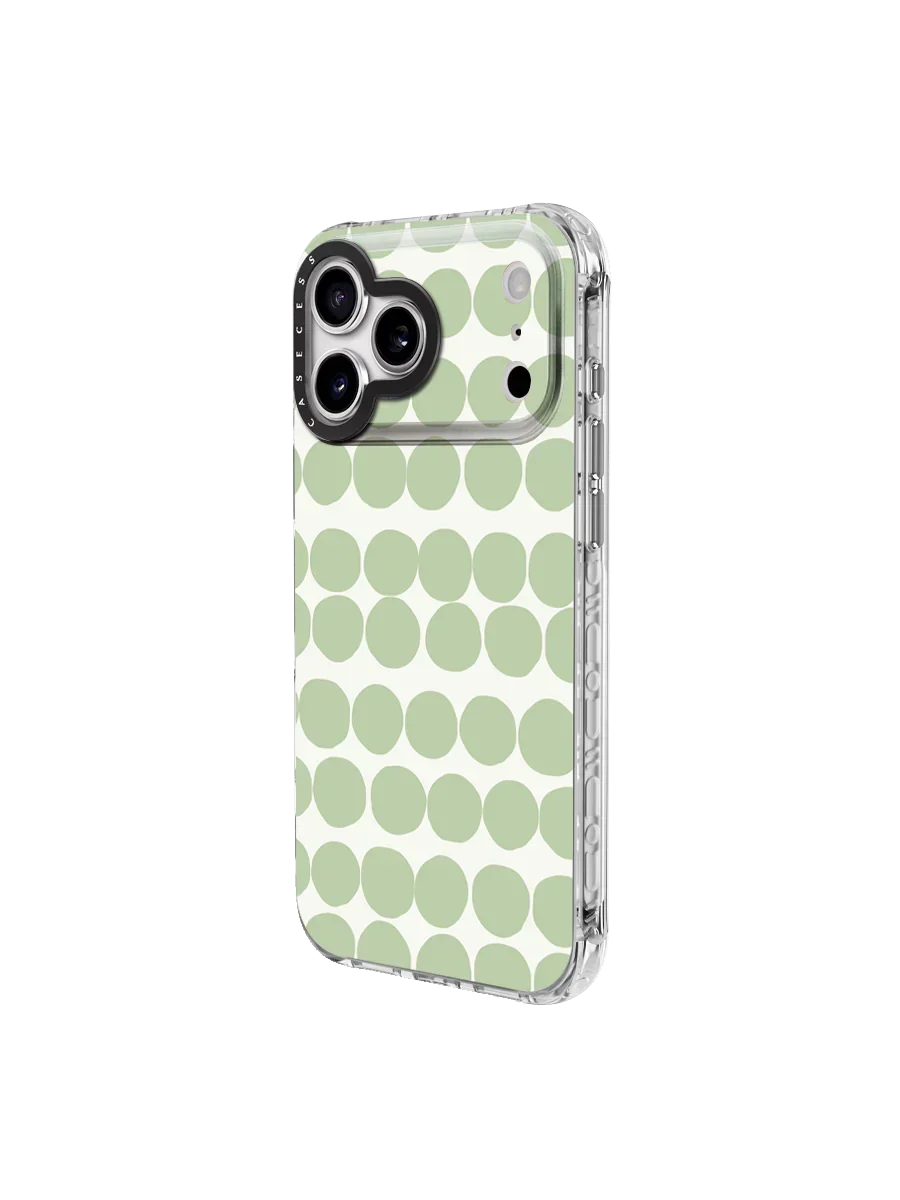 Pebblefield Seeds – Moss Print iPhone Case – MagSafe Compatible