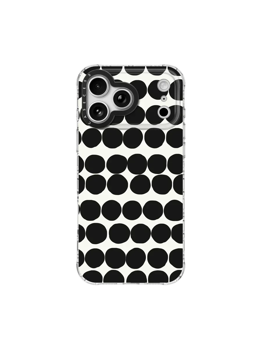 Pebblefield Seeds – Midnight Iridescent Mirror iPhone Case– MagSafe Compatible