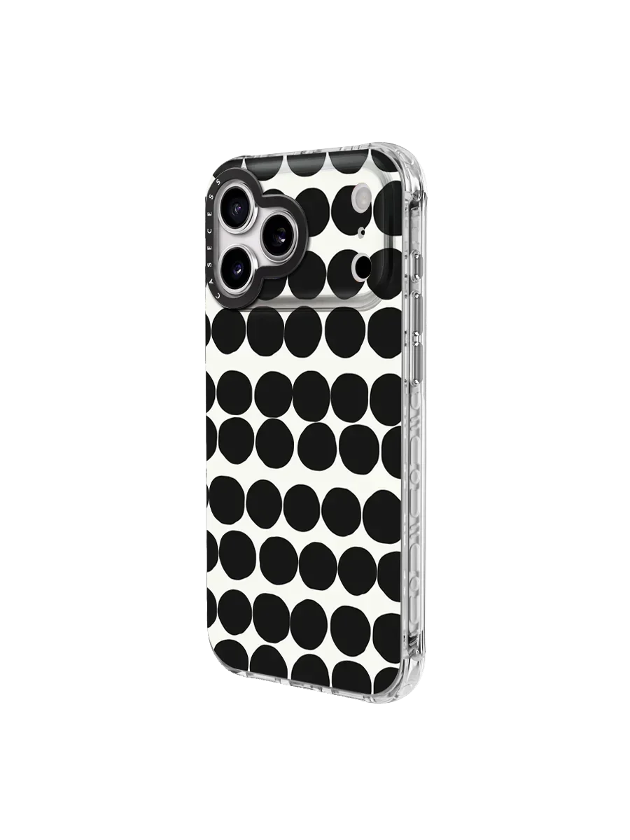 Pebblefield Seeds – Midnight Iridescent Mirror iPhone Case– MagSafe Compatible