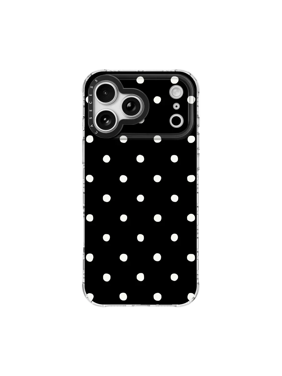 Pebblefield Sprinkle – Midnight Print iPhone Case – MagSafe Compatible
