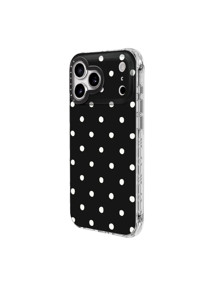Pebblefield Sprinkle – Midnight Print iPhone Case – MagSafe Compatible