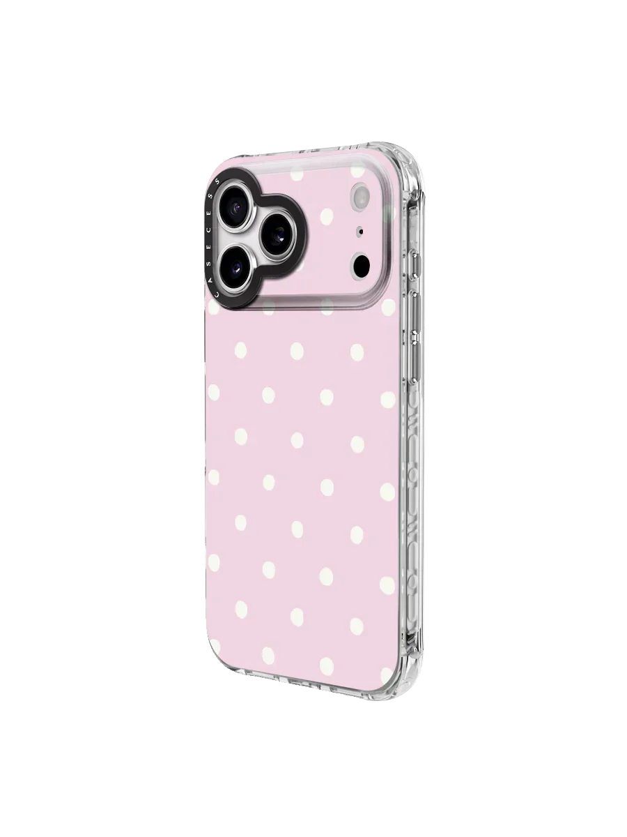 Pebblefield Sprinkle– Rose Print iPhone Case – MagSafe Compatible
