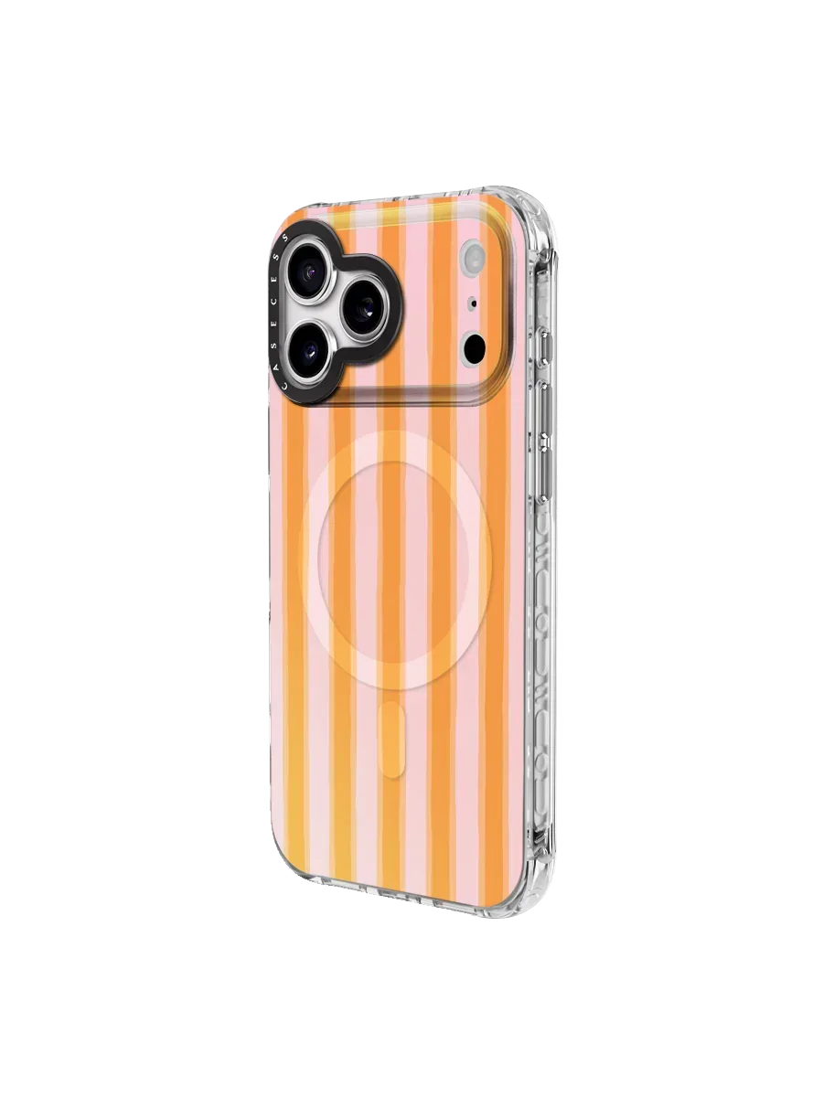 Timberlines Flow – Citrus Iridescent Mirror iPhone Case – MagSafe Compatible