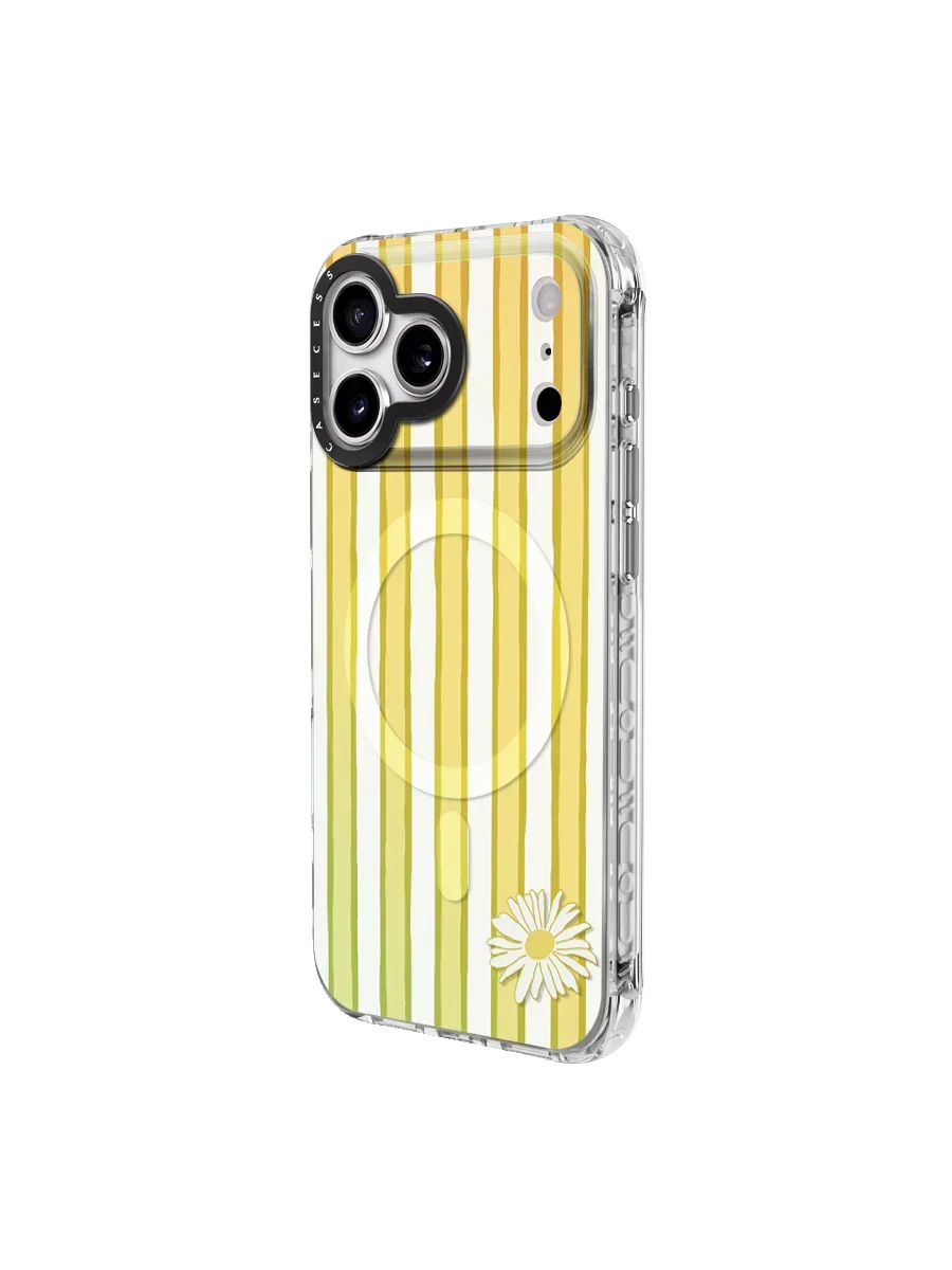 Timberlines Garden – Daisy Iridescent Mirror iPhone Case – MagSafe Compatible