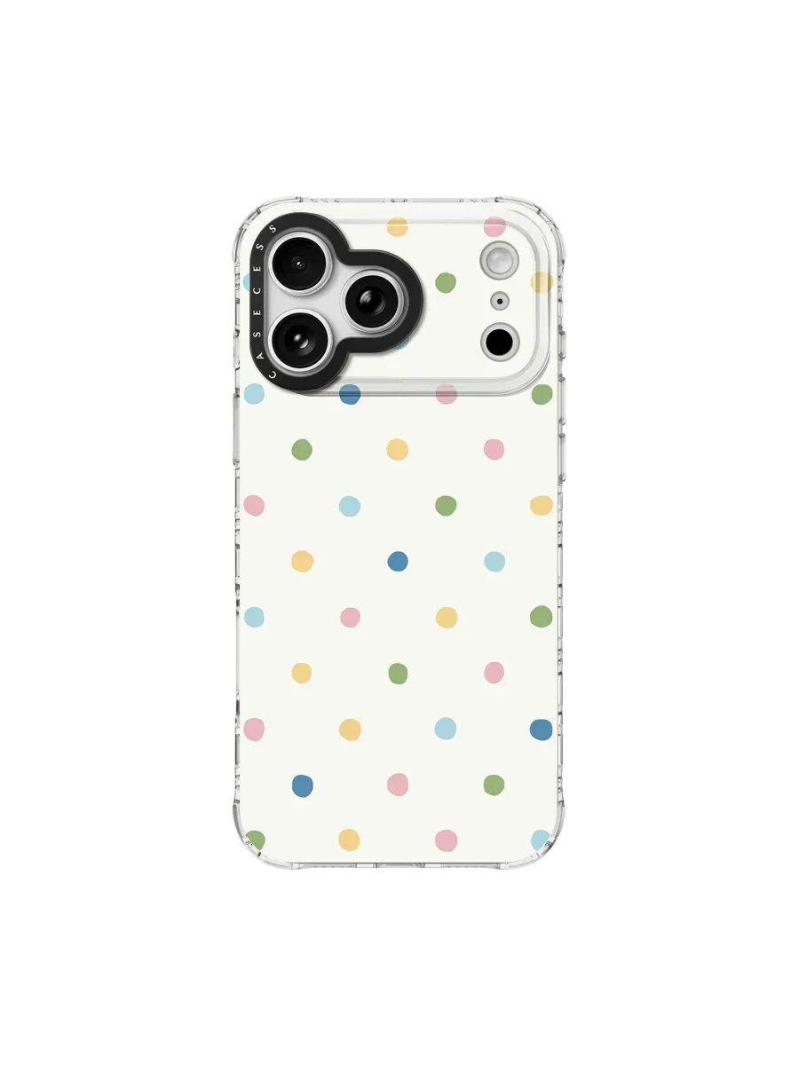 Pebblefield Sprinkle – Confetti Print iPhone Case – MagSafe Compatible