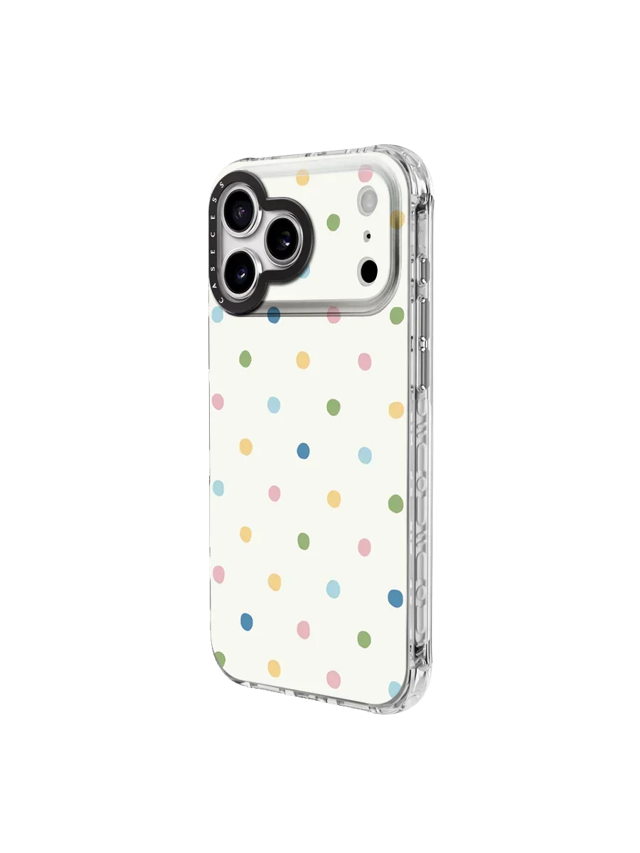Pebblefield Sprinkle – Confetti Print iPhone Case – MagSafe Compatible