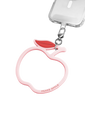Jelly Charm Wristlet – Lucky Apple Pink