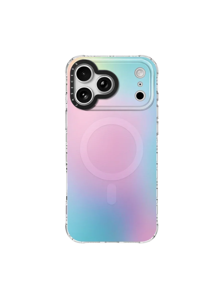 Blossom Veil Impression Iridescent iPhone Case – MagSafe Compatible
