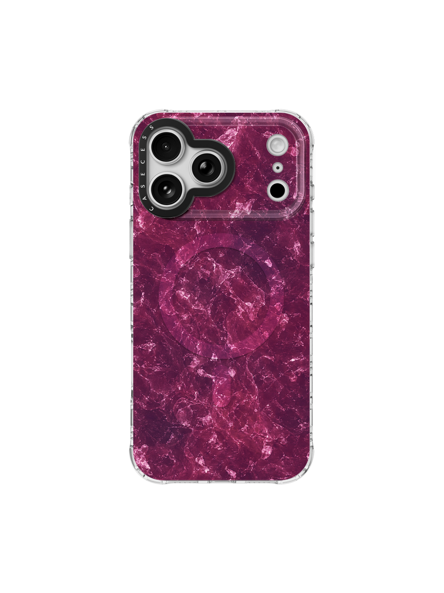 Amethyst Abyss Pearl Shell iPhone case