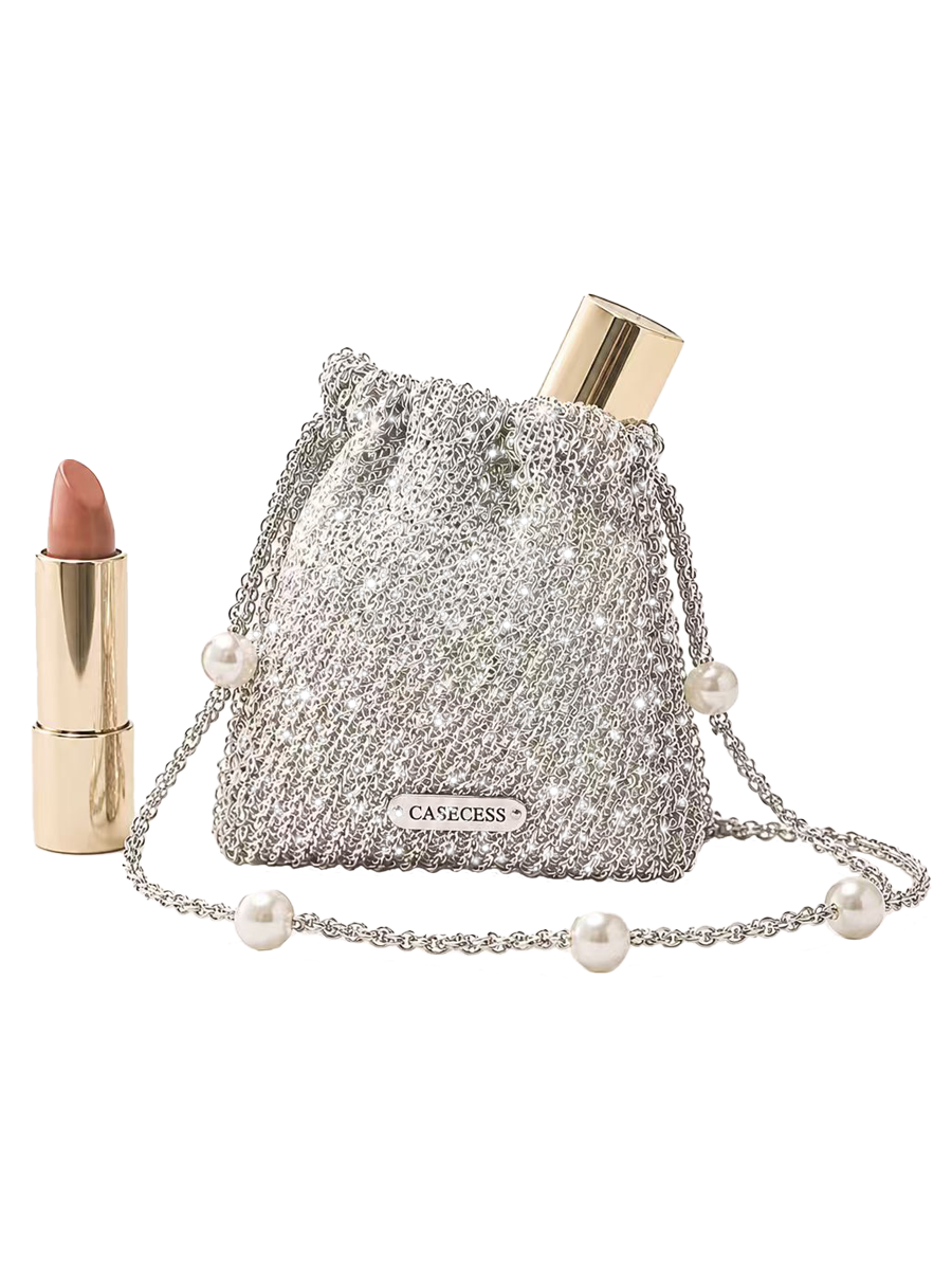 LumiPearl Necklace Mini Pouch