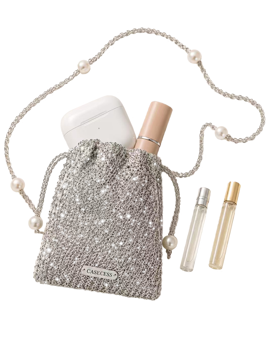 LumiPearl Necklace Mini Pouch
