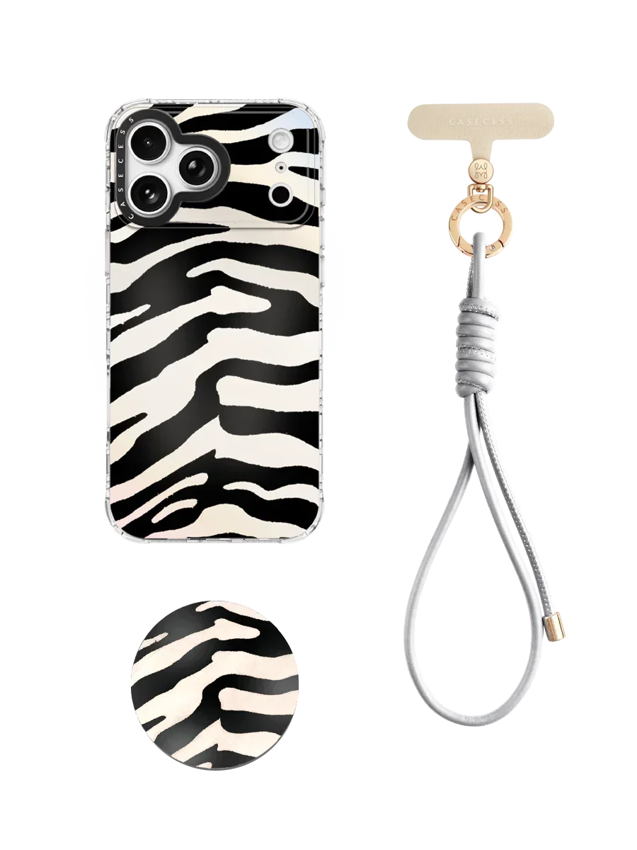Zebra Drift Wrist Carry Set 3 Piece