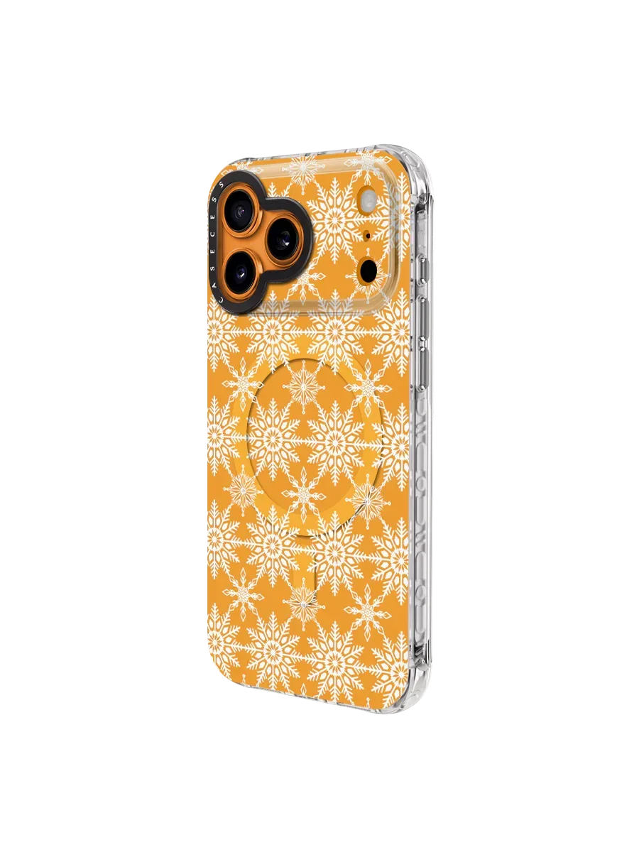 Sunset Flurry Iridescent Mirror iPhone Case – MagSafe Compatible