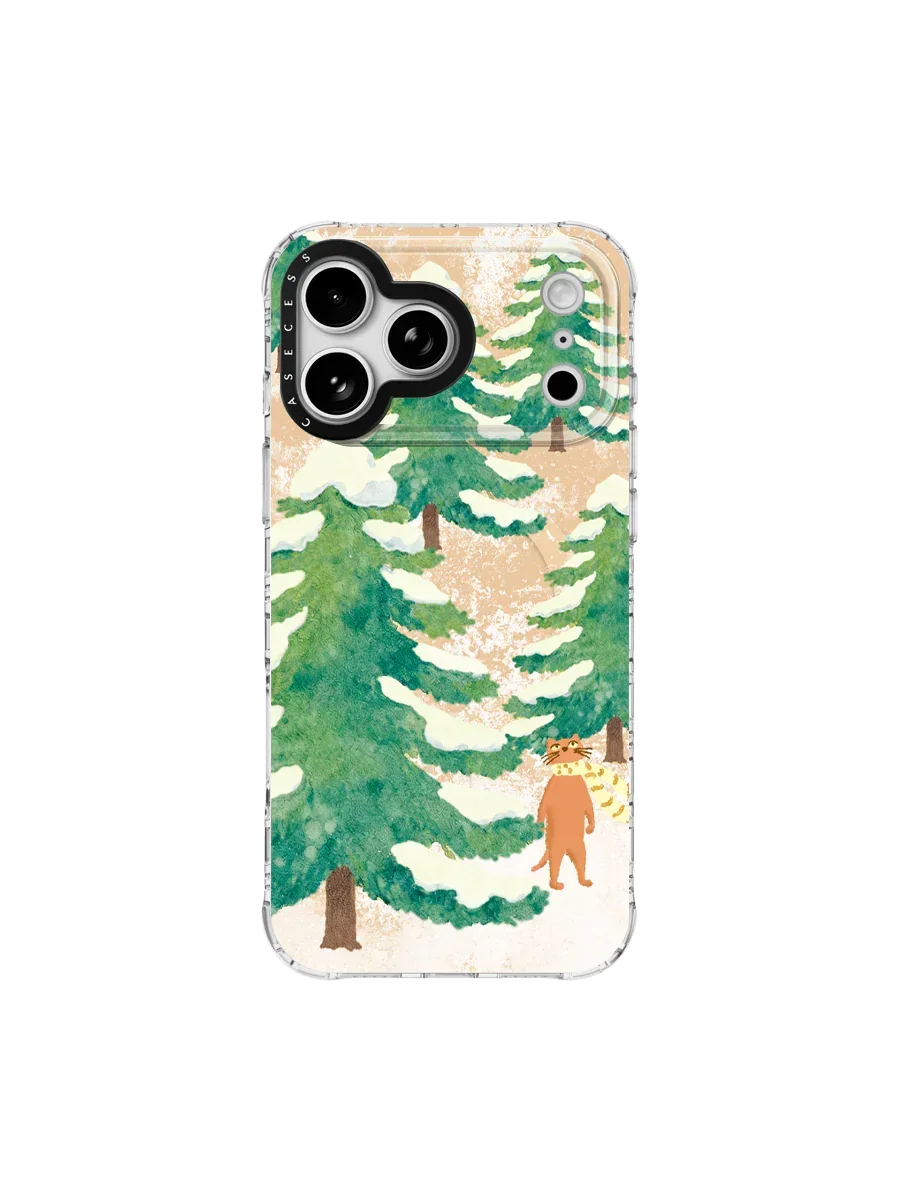 Pine Daydream Iridescent iPhone Case – MagSafe Compatible