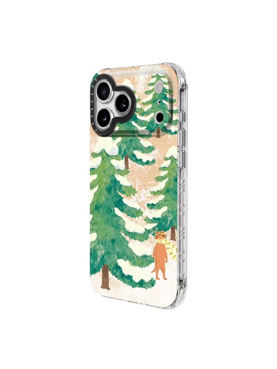 Pine Daydream Iridescent iPhone Case – MagSafe Compatible