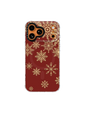 Golden Snowfall Iridescent iPhone Case – MagSafe Compatible