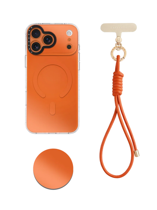 Cosmic Orange Passion Wrist Carry Set 3-Piece