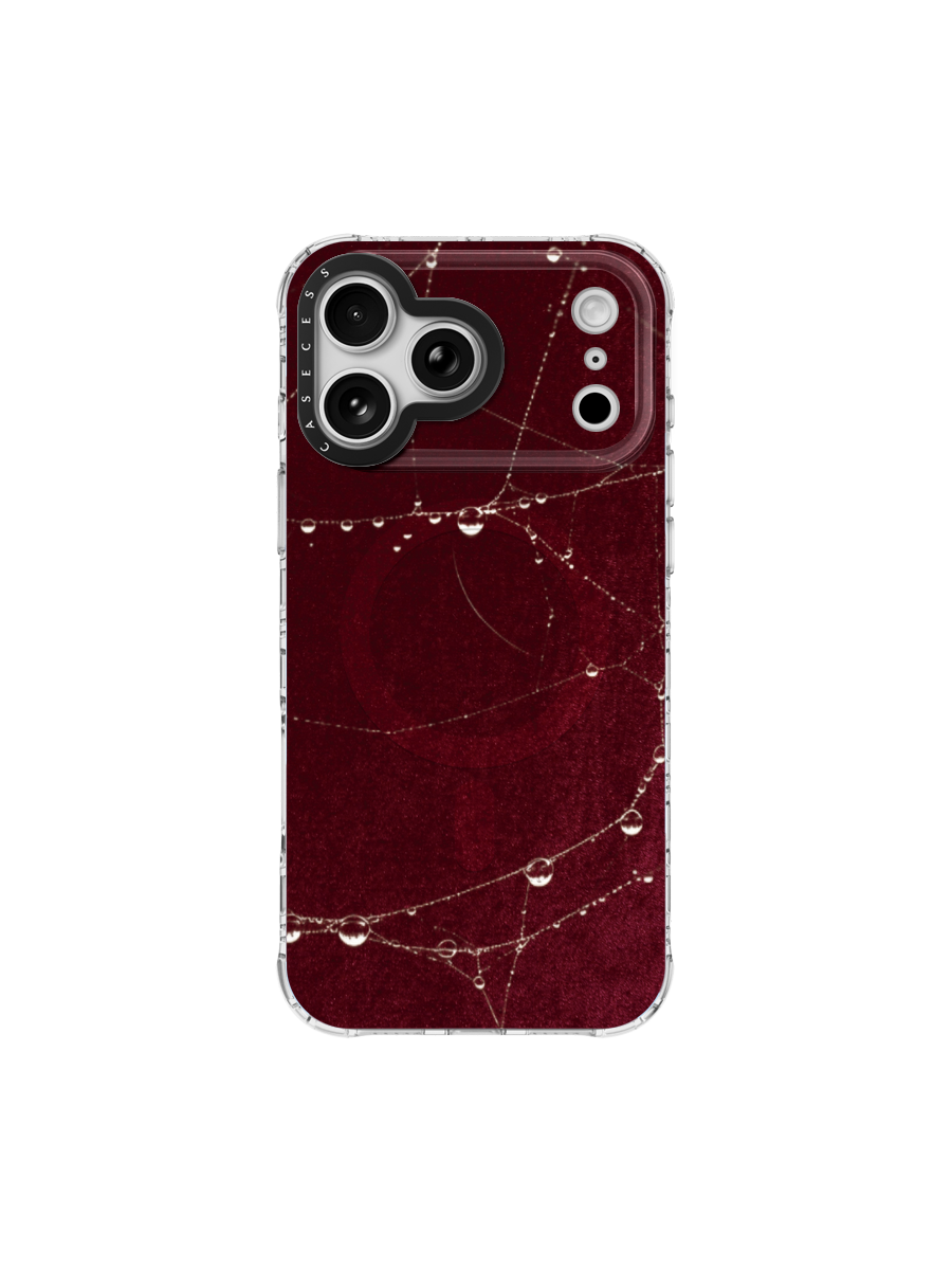Crystal Web Nocturne – Burgundy