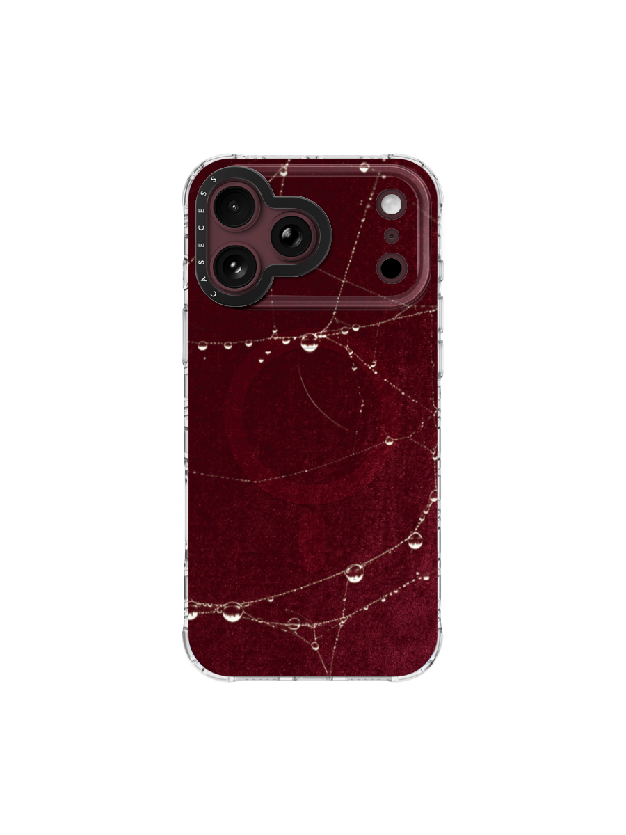 Crystal Web Nocturne – Burgundy