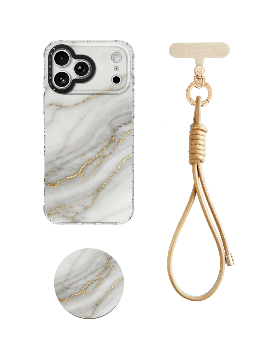 Ivory Drift Wrist Carry Set 3-Piece