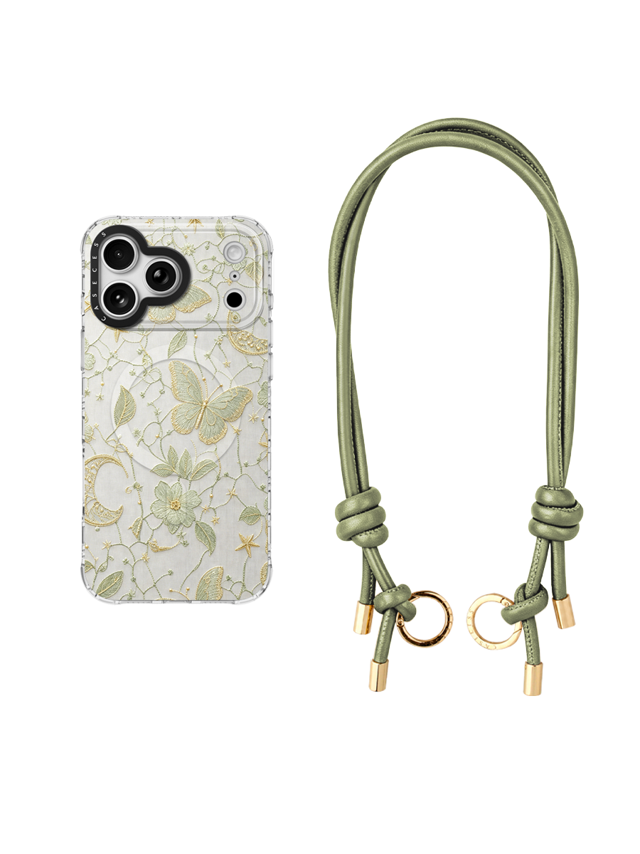 Moonvine Butterfly-Moonlit Sage Crossbody Utility Set 2-Piece