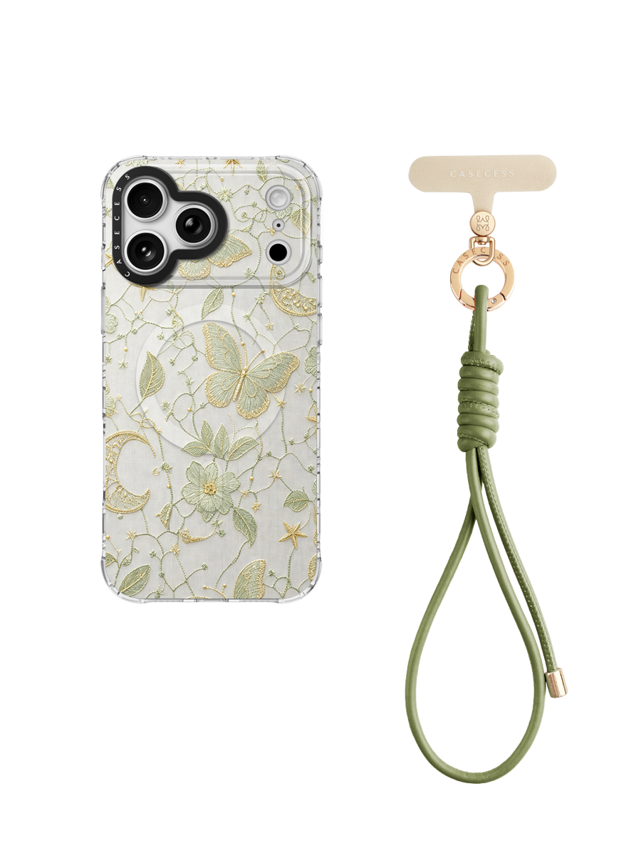 Moonvine Butterfly-Moonlit Sage Wrist Carry Set 2-Piece