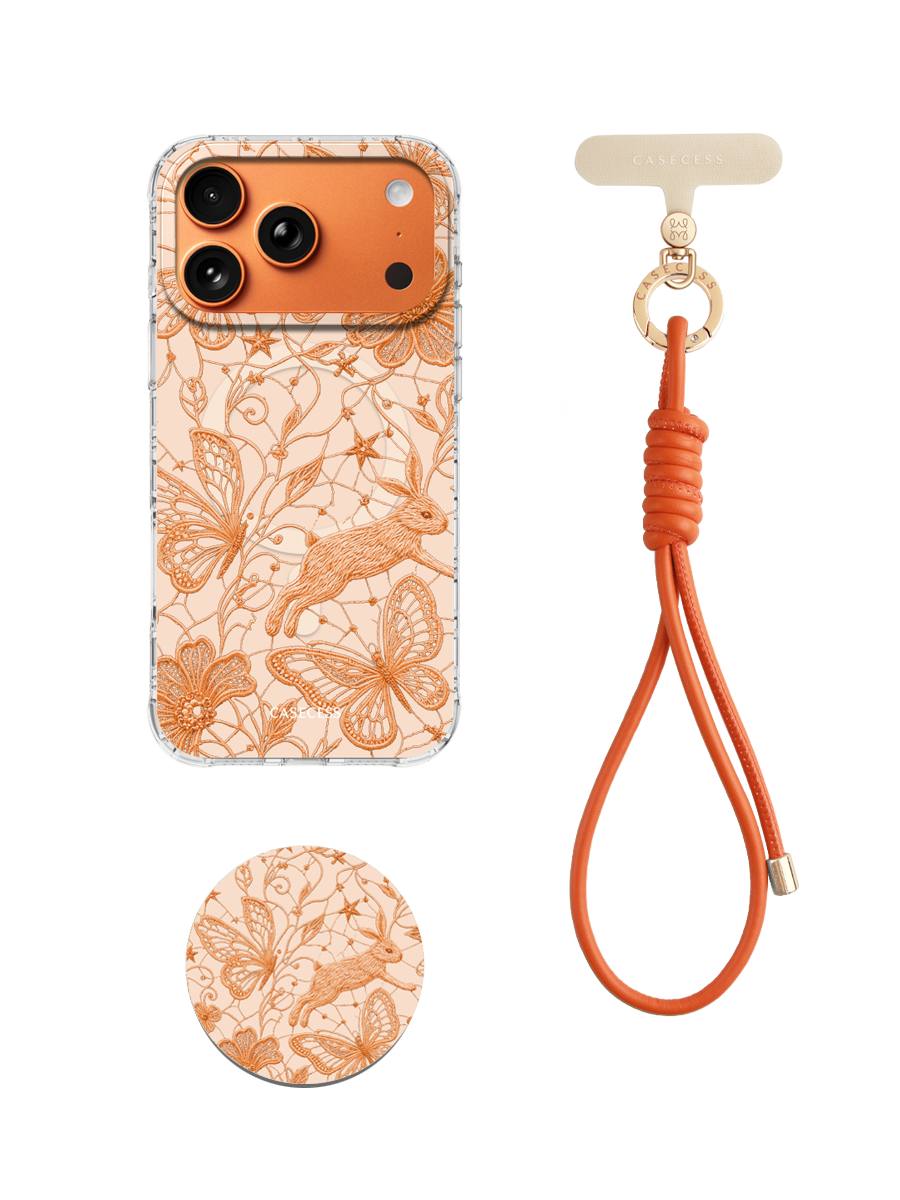 Moonhare Garden – Apricot Glow Wrist Carry Set 3-Piece