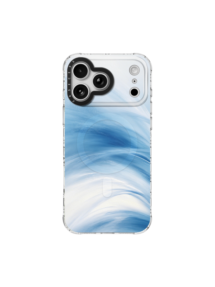 Cloud Drift Iridescent Mirror Case-MagSafe Compatible