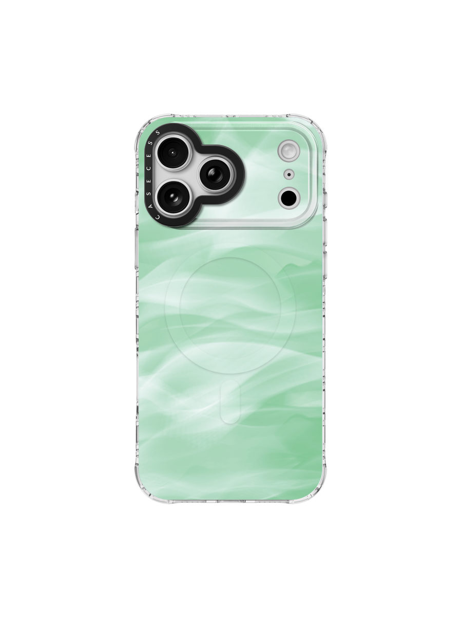 Verdant Whisper Iridescent Mirror Case MagSafe Compatible 