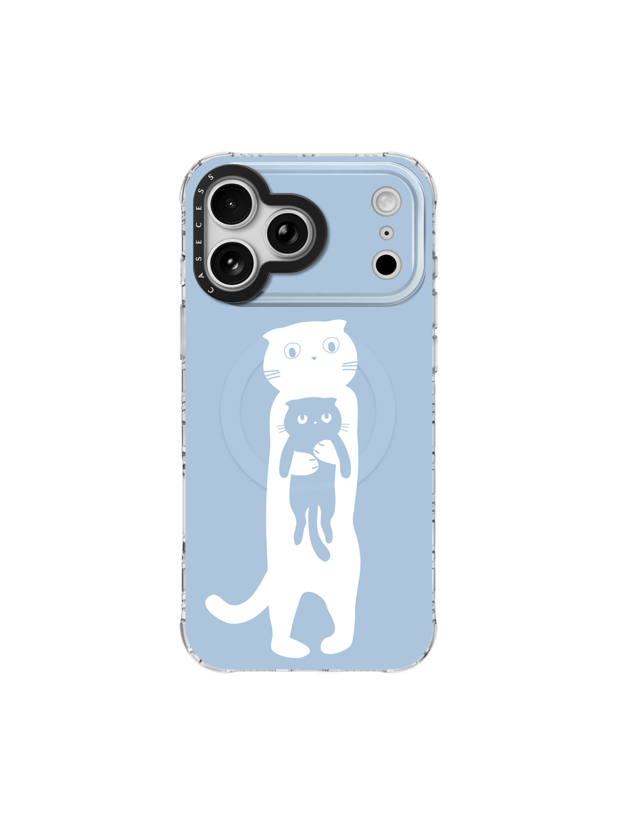 Little Comfort – Blue Sky Iridescent Mirror Case